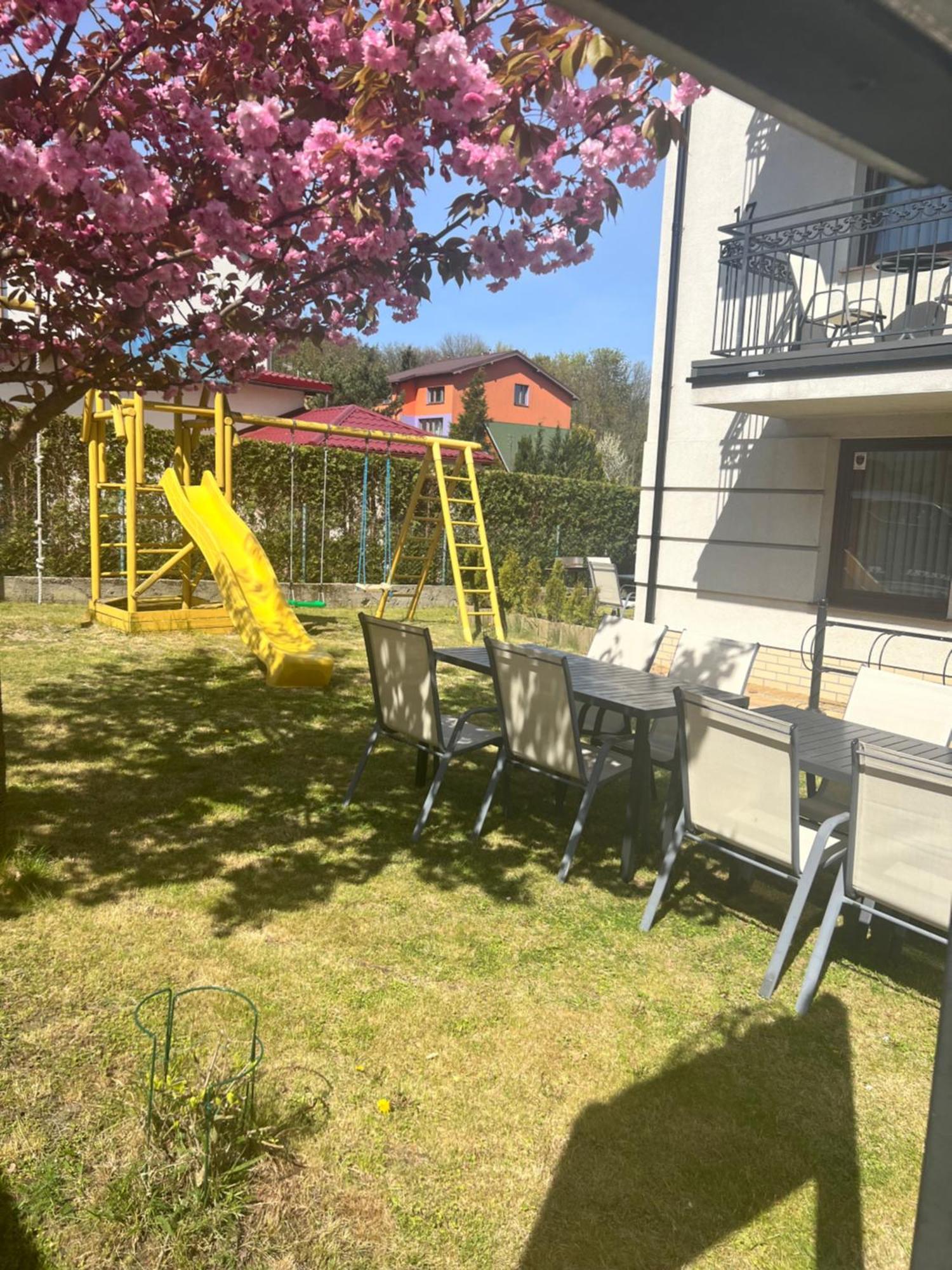 Władysławowo Amelia Apartamenty - Sala Zabaw, 2 Sypialnie, Garaz Podziemny מראה חיצוני תמונה