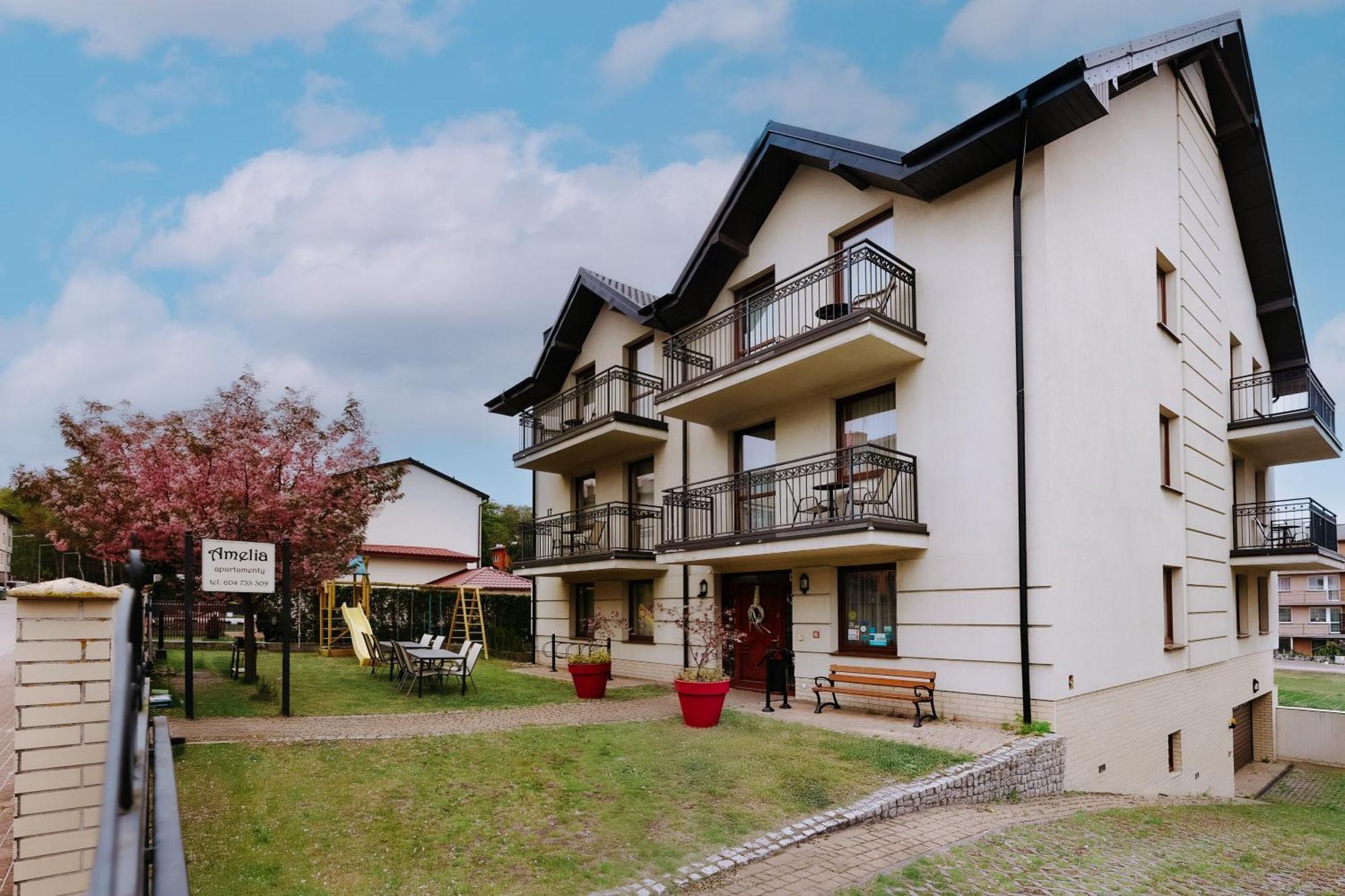 Władysławowo Amelia Apartamenty - Sala Zabaw, 2 Sypialnie, Garaz Podziemny מראה חיצוני תמונה